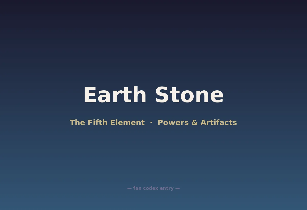 Earth Stone